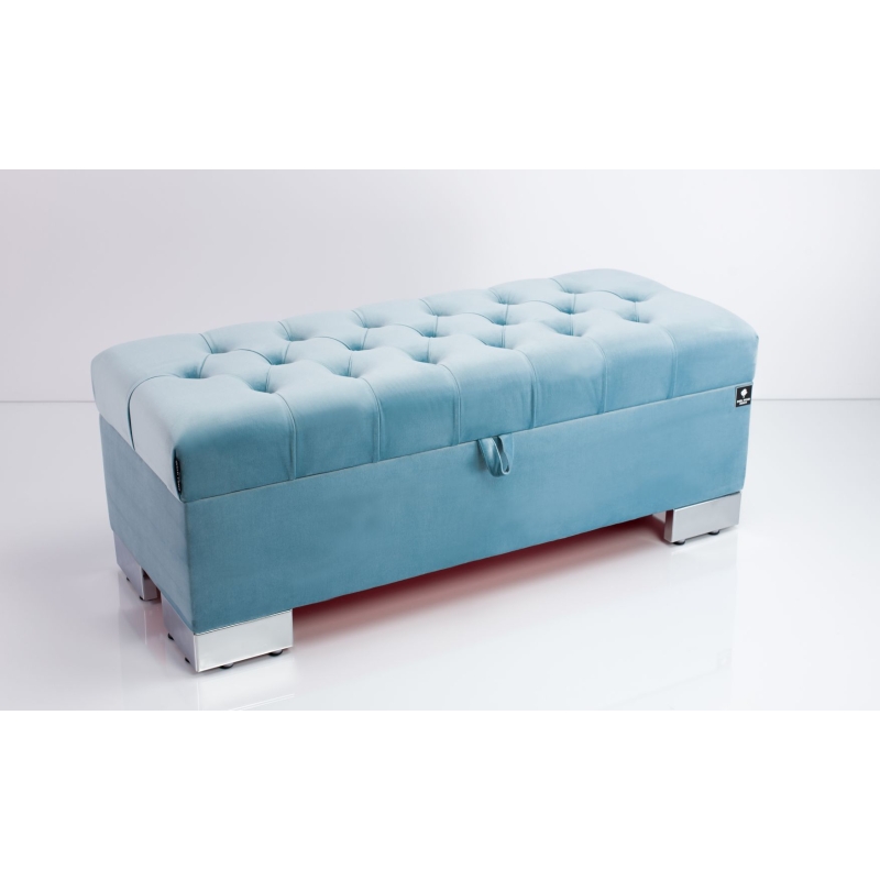 Tufted Storage Bench